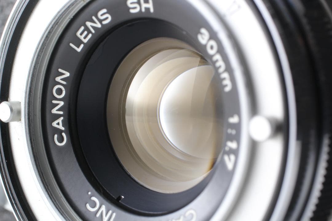 【整備済　極美品】ブラック　Canon Demi EE17　露出計OK 1407