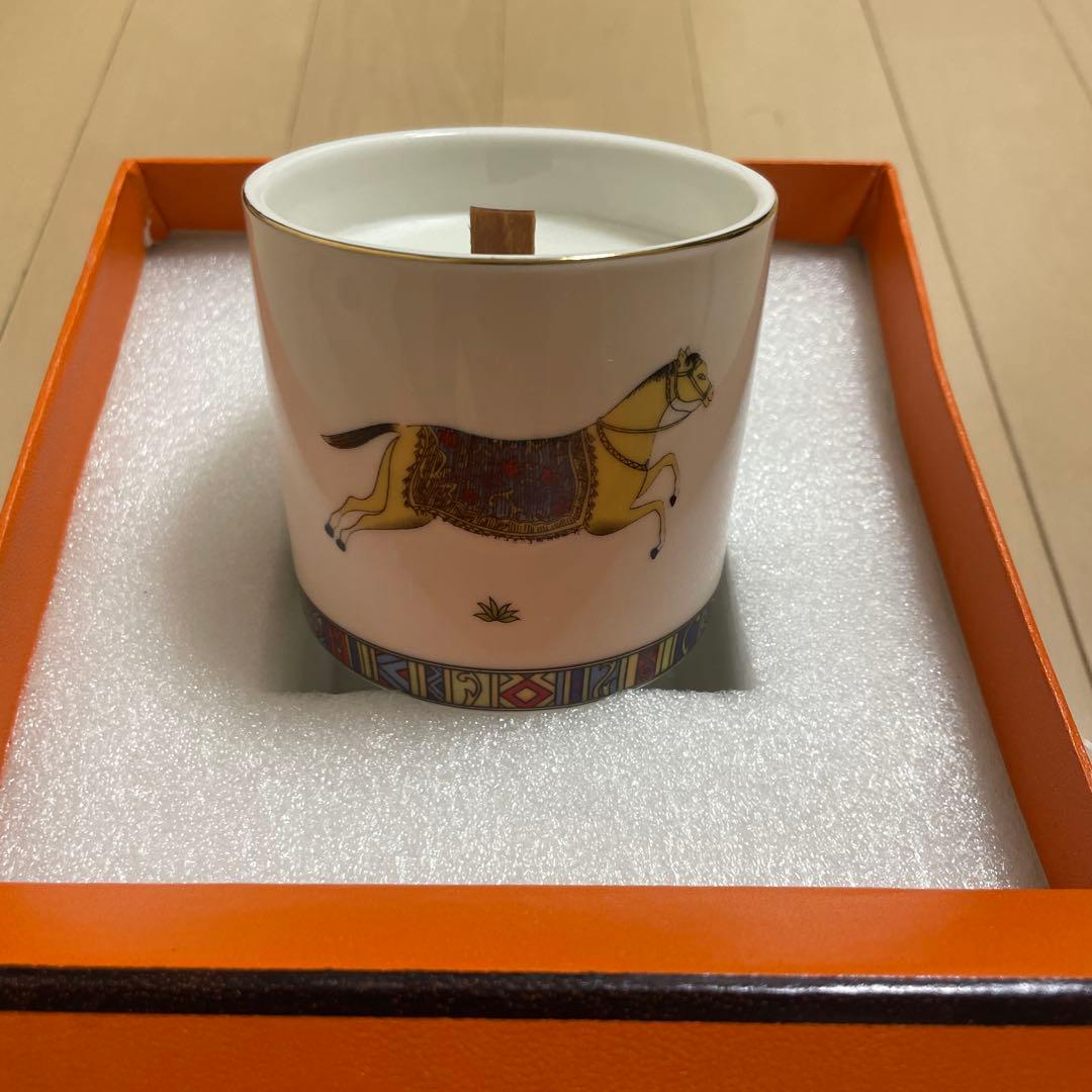 HERMES 馬デザイン アロマキャンドル