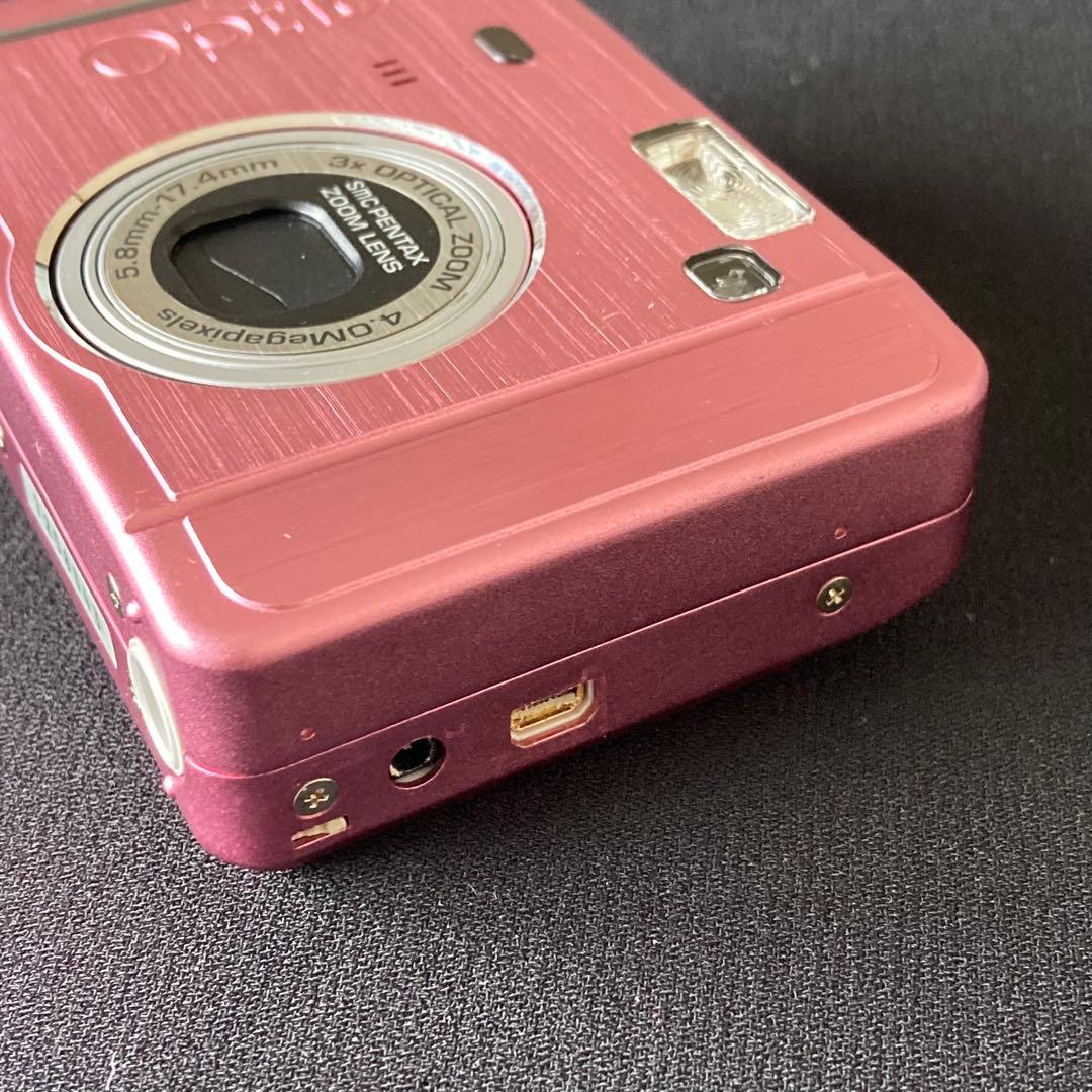 PENTAX OPTIO S40 ピンク CCDセンサー コンデジ