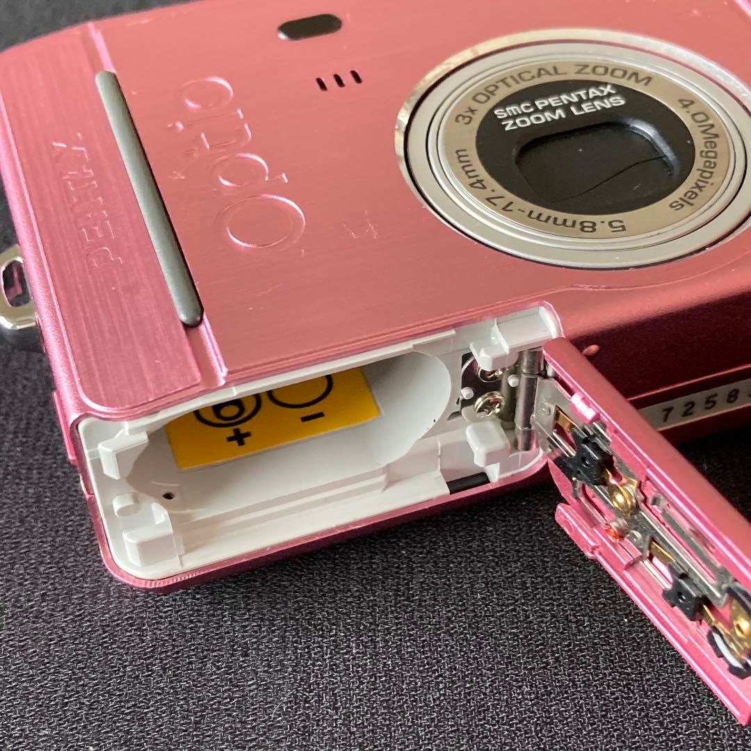 PENTAX OPTIO S40 ピンク CCDセンサー コンデジ