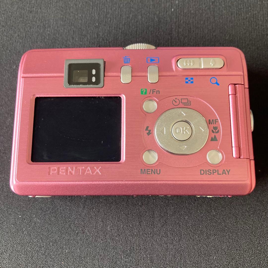 PENTAX OPTIO S40 ピンク CCDセンサー コンデジ