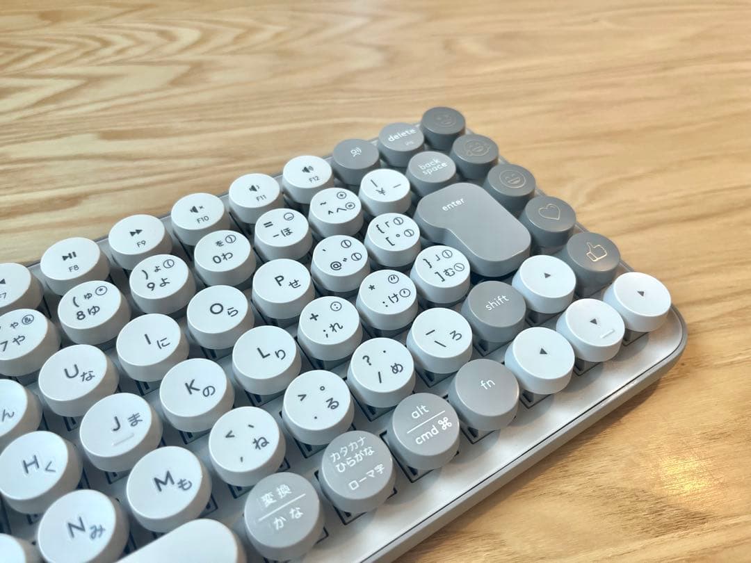 Logicool POP KEYS ワイヤレス キーボード グレージュ