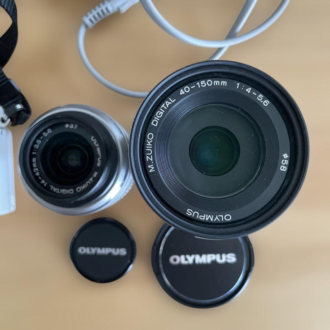 OLYMPUS PEN Lite E-PL5 本体、レンズ二個、付属品