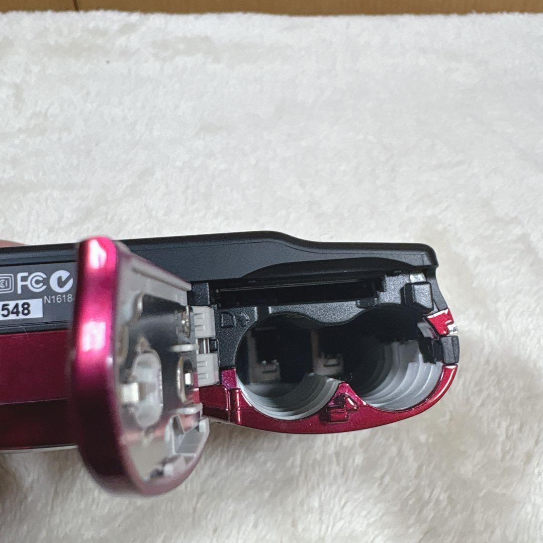 美品　Nikon Coolpix L23 レッド　電池対応　コンデジ