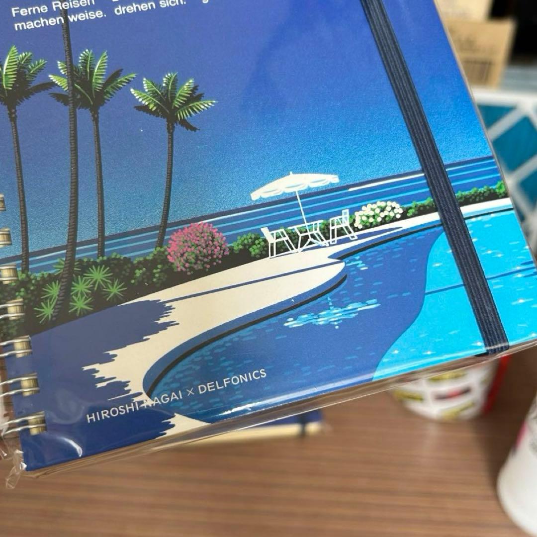 廃番 永井博 × ロルバーン ポケット付メモ 3冊コンプセット