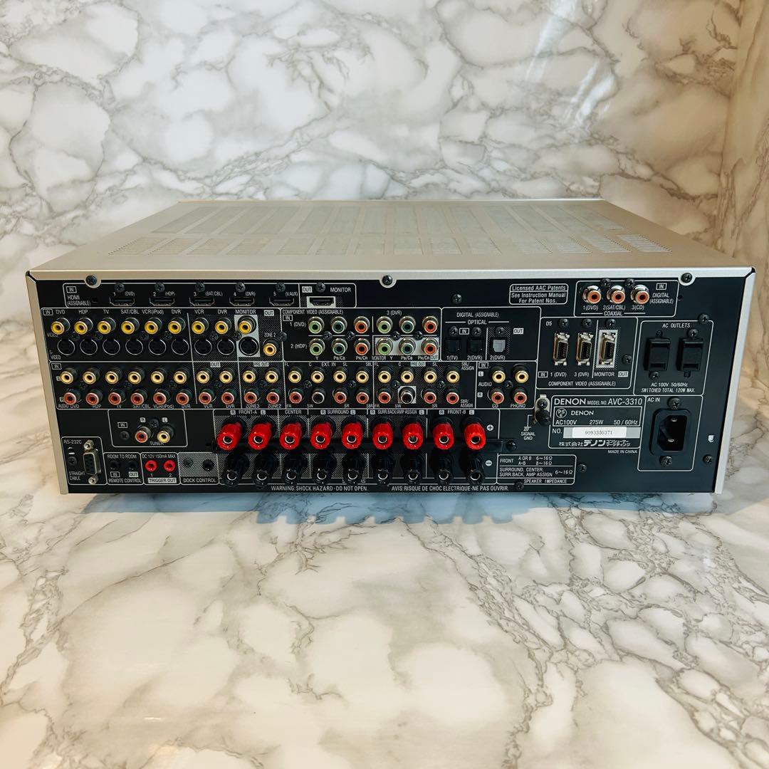 Denon AVC-3310 AVサラウンドアンプ プレミアムシルバー