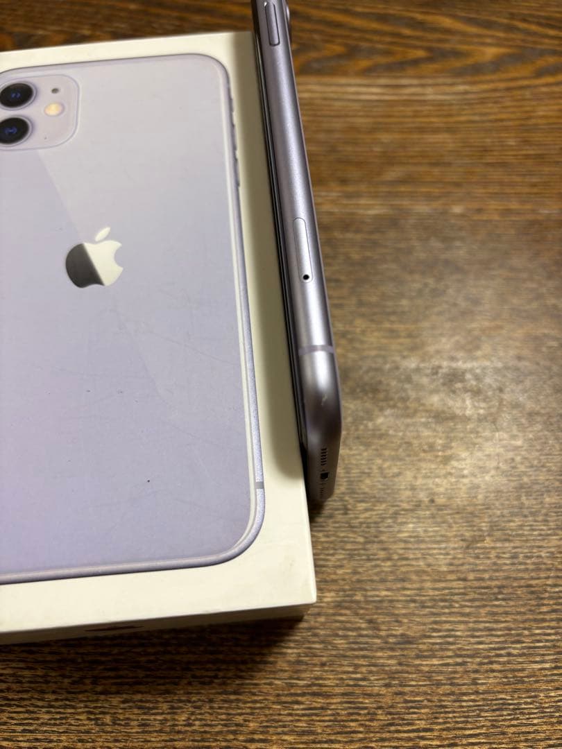 Apple iPhone 11 64GBパープル 【付属品完備】