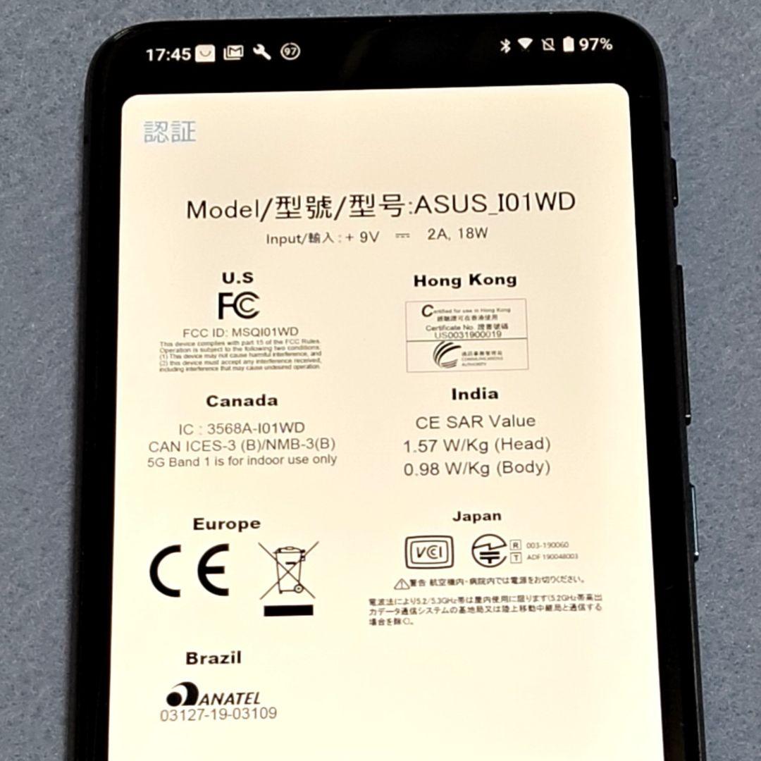 ㉝■ ASUS Zenfone 6 ZS630KL BK256S8/RAM8GB