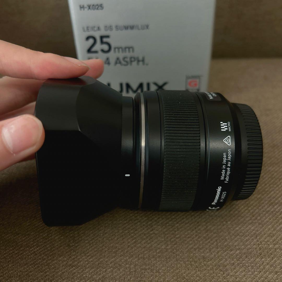 Panasonic 25mm F1.4 ASPH. レンズ H-X025 単焦点