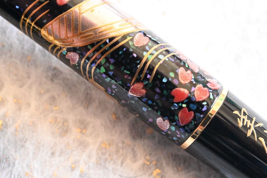 パーカー万年筆丸善限定、蒔絵、螺鈿