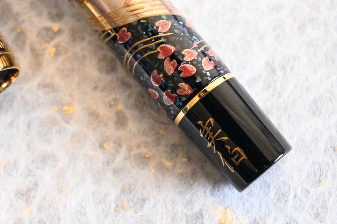 パーカー万年筆丸善限定、蒔絵、螺鈿