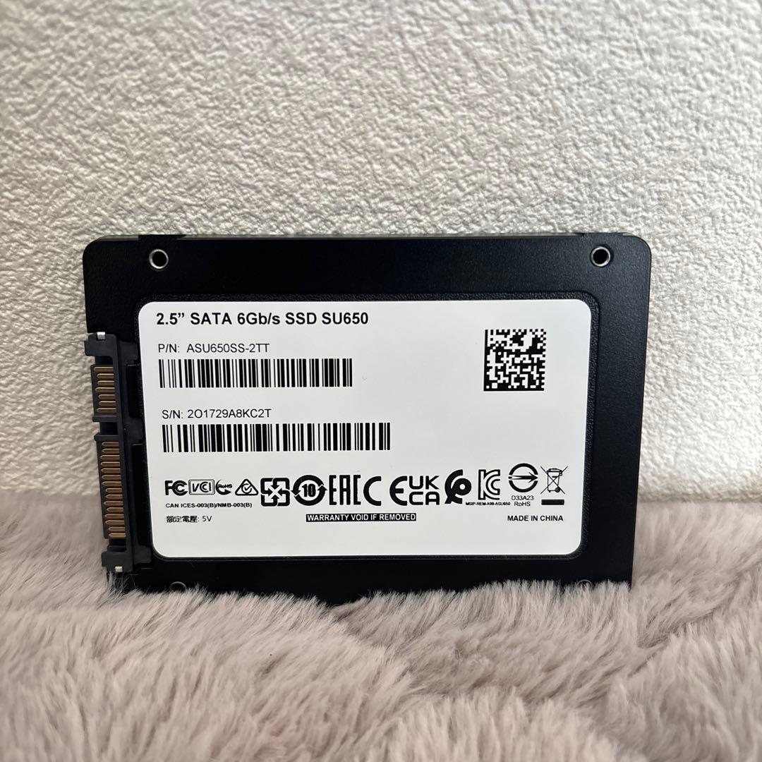 内蔵型SSD ADATA Ultimate SU650 SSD 2TB