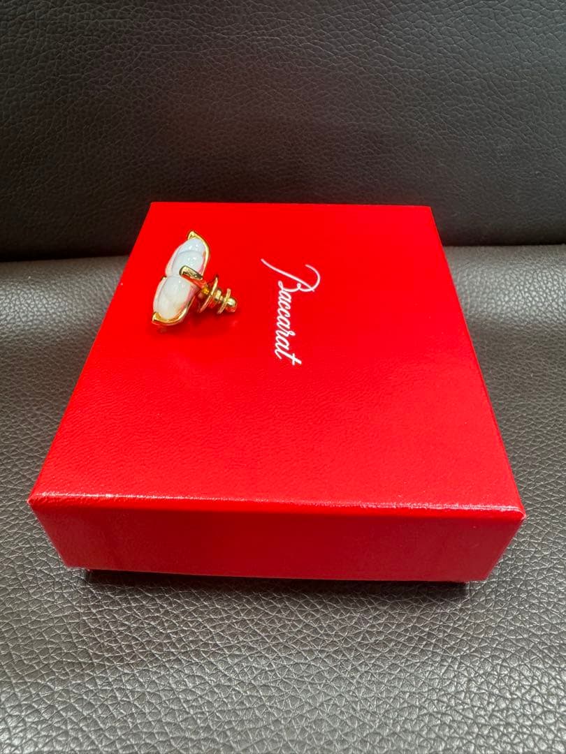 【新品・未使用】バカラ (Baccarat) トレフルピンブローチ