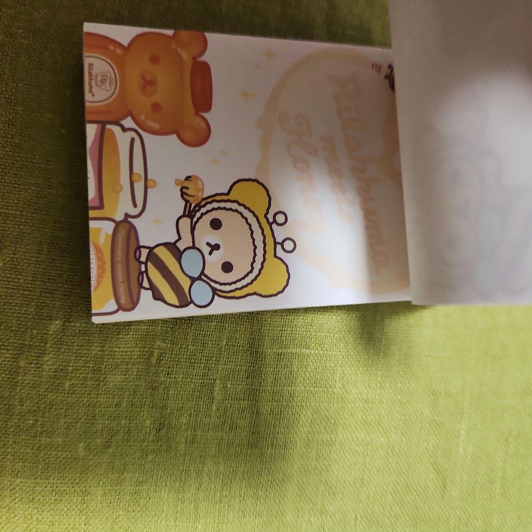 サンエックス　リラックマ　コリラックマ　キイロイトリ　メモ帳セット