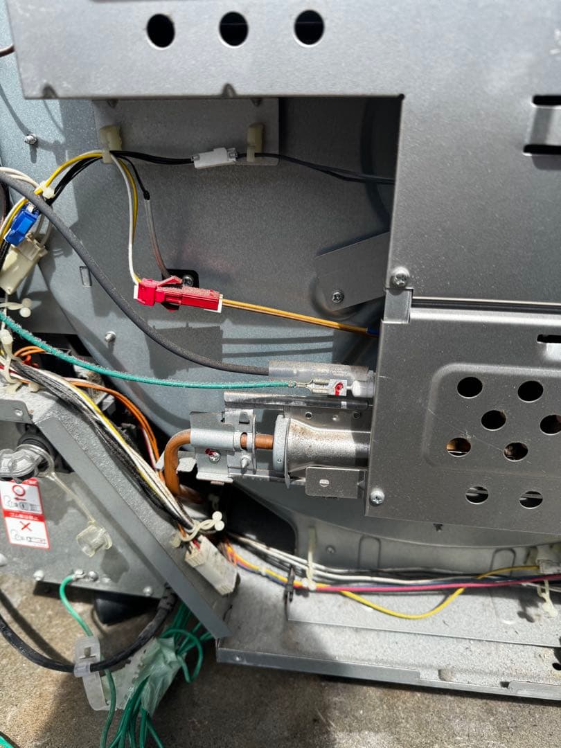 ガス式乾燥機 ホワイト