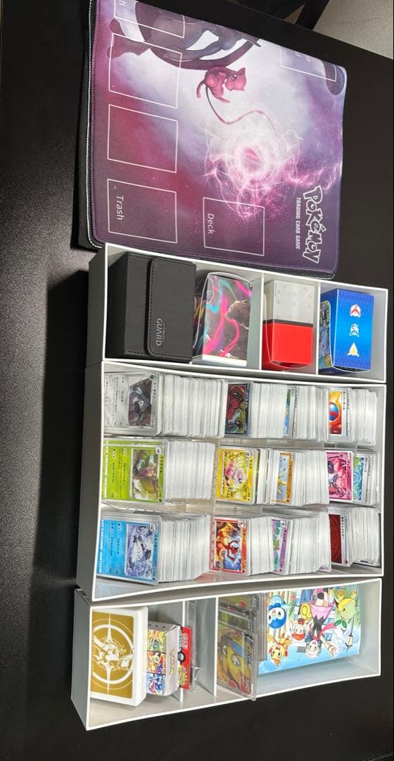 ポケモンカードまとめ売り、大量セット、ケース付き