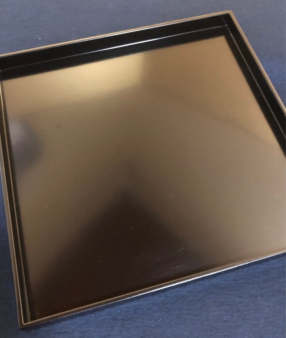 《R》懐石 黒塗 懐石膳5客 角膳 元箱　260105か4