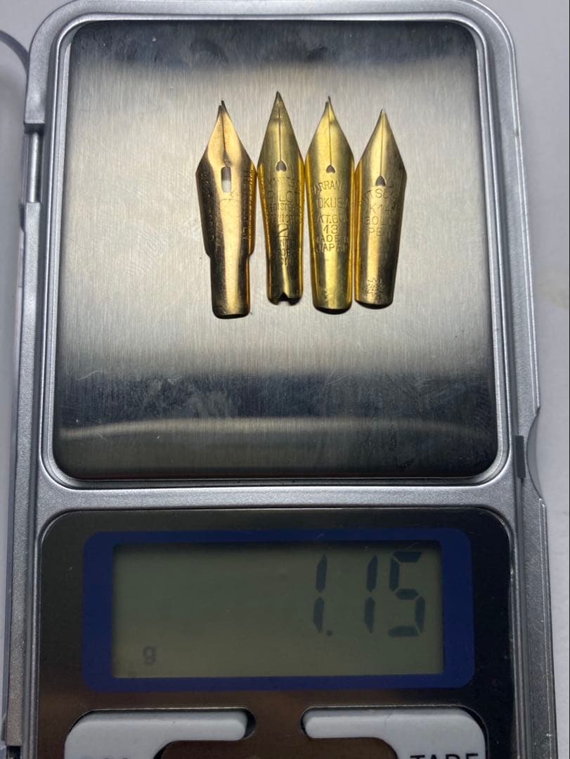 No.154 金無垢 14k 1.15g 金 24K 18k純金