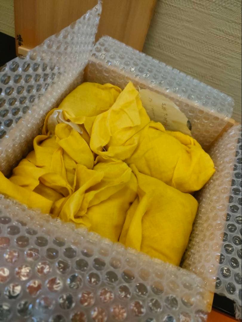 輪島塗 朱塗り 本漆塗り 箸洗い 小吸椀 五客セット 茶道具 懐石道具 未使用品