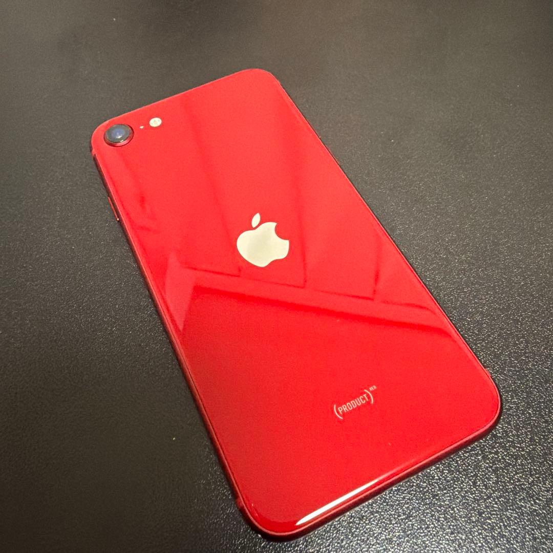 バッテリー新品　iPhoneSE第3世代64GB SIMフリー　美品2094