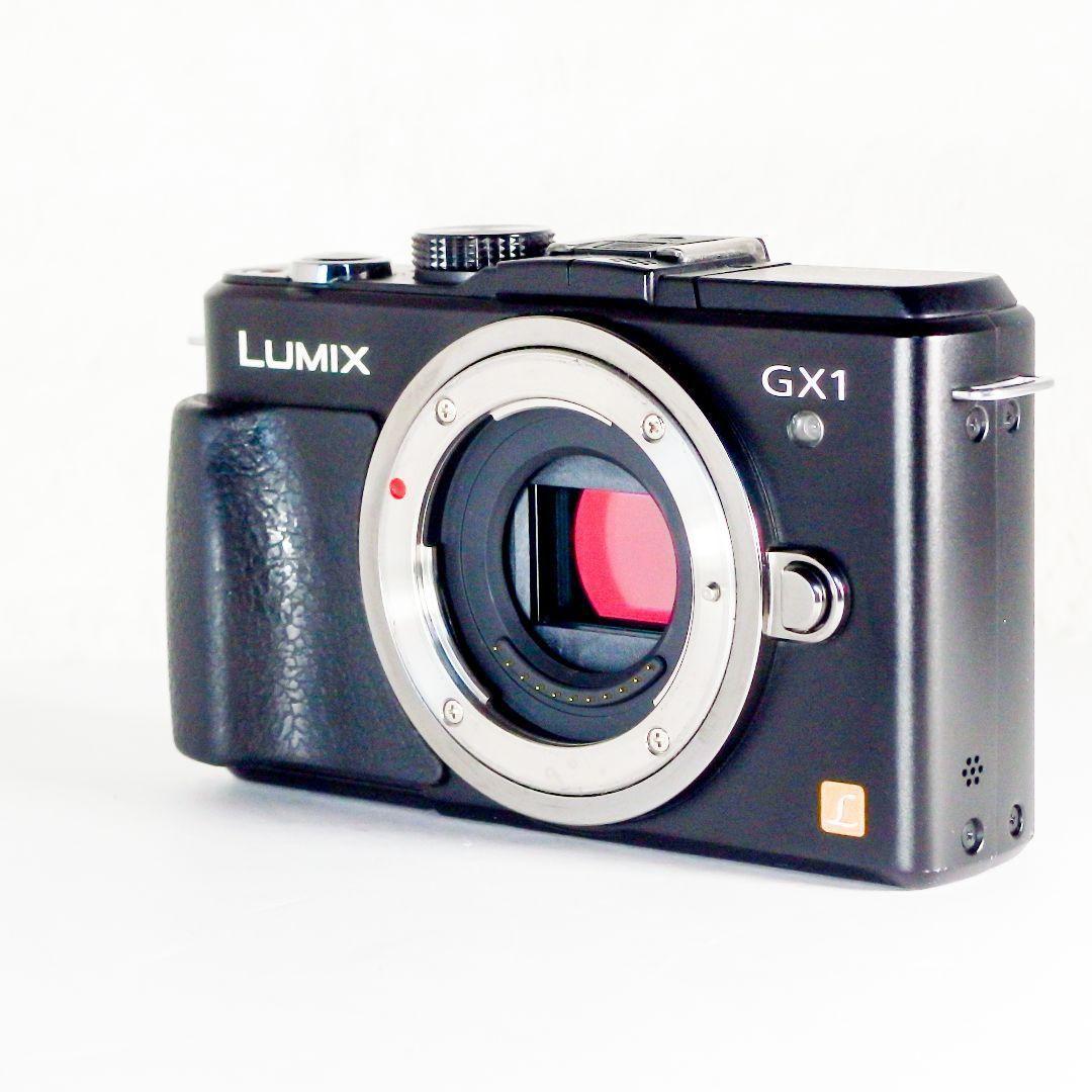 完動美品 パナソニック panasonic DMC-GX1 ブラック