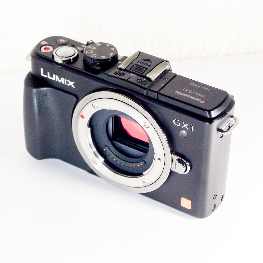 完動美品 パナソニック panasonic DMC-GX1 ブラック