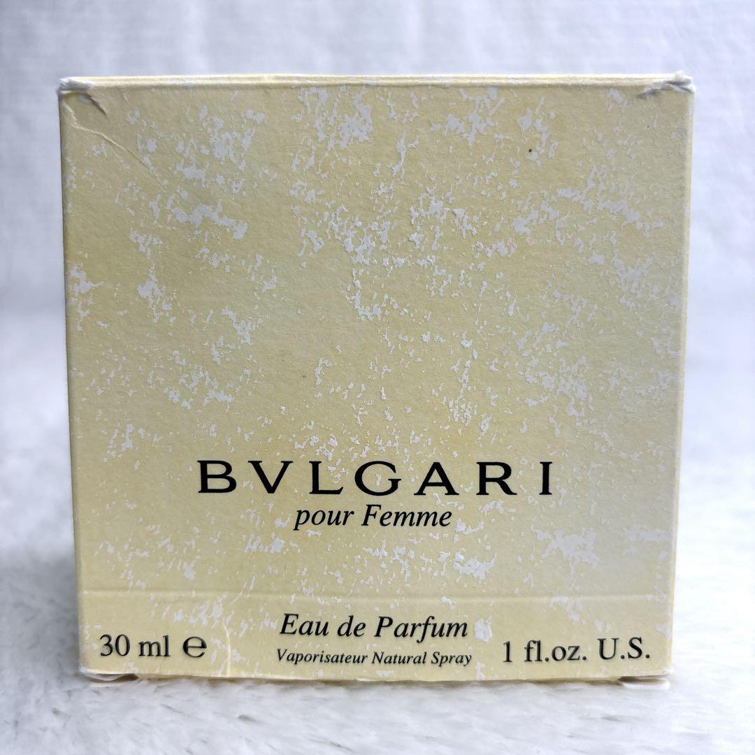 廃盤品✨BVLGARI ブルガリ pour femme 30ml 残留約8割