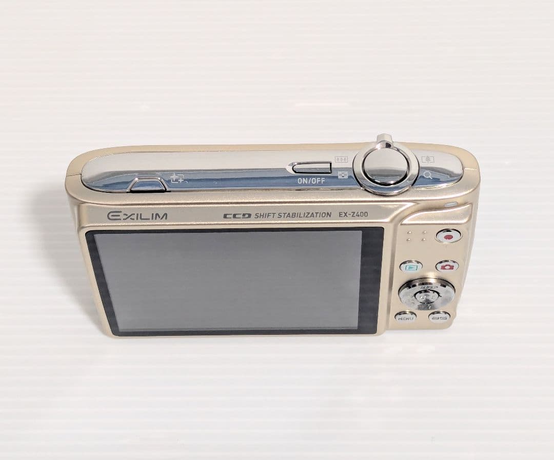 美品　CASIO　カシオ　 EXILIM EX-Z400　エクシリム ゴールド