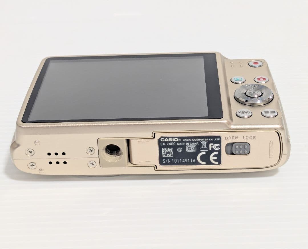 美品　CASIO　カシオ　 EXILIM EX-Z400　エクシリム ゴールド