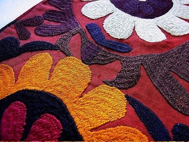 ★S0608★ラカイ (31)　アンティーク　刺繍布　 アフガニスタン　遊牧民族
