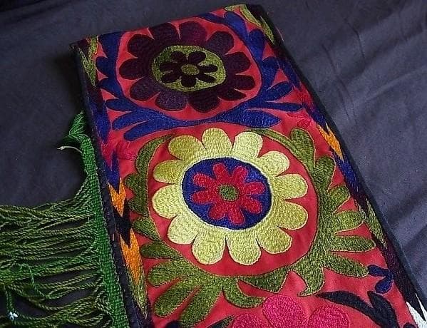 ★S0608★ラカイ (31)　アンティーク　刺繍布　 アフガニスタン　遊牧民族