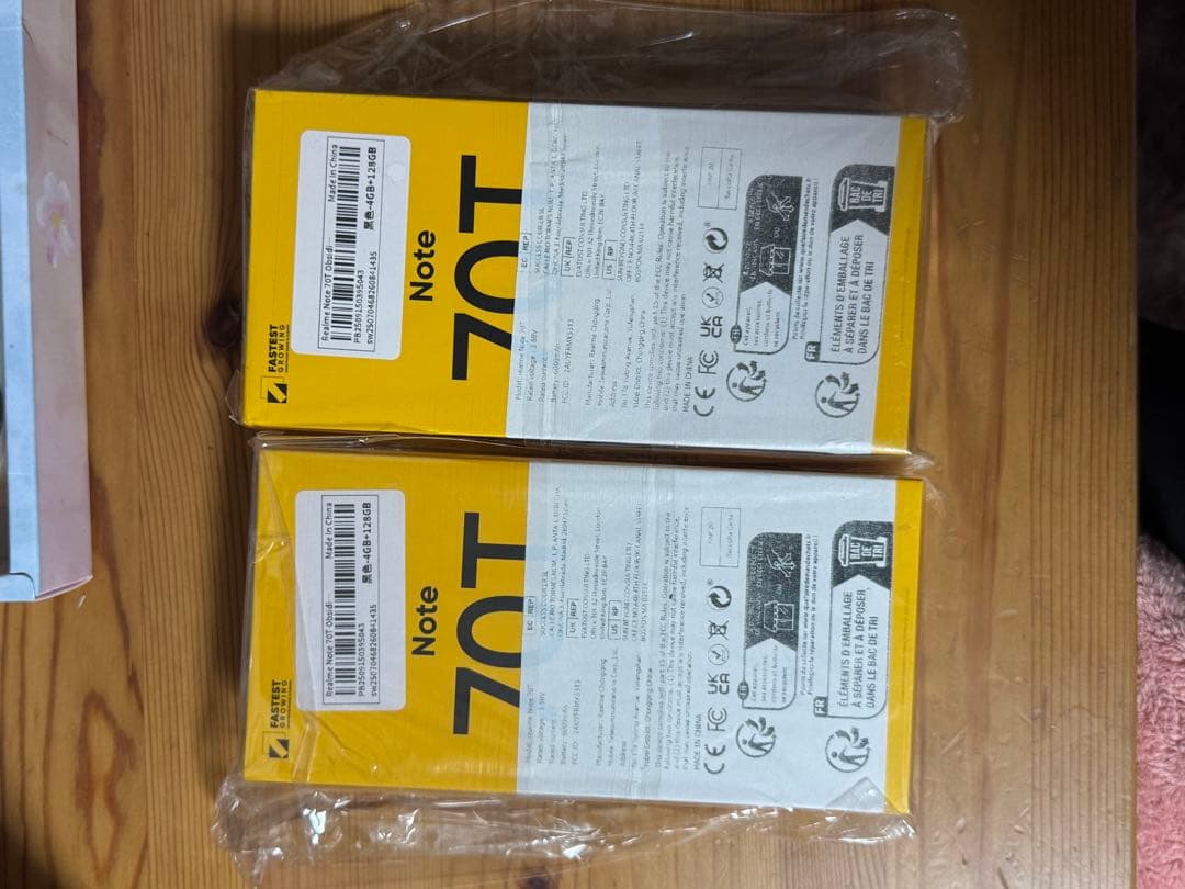 realme Note 70T スマートフォン 128GB 2セット