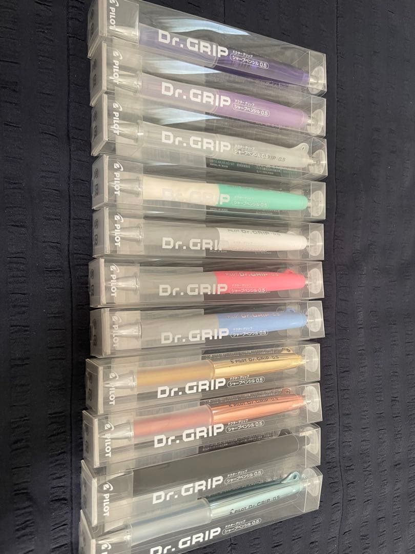 Dr. GRIP 30カラーズ シャープペンシル 11本セット