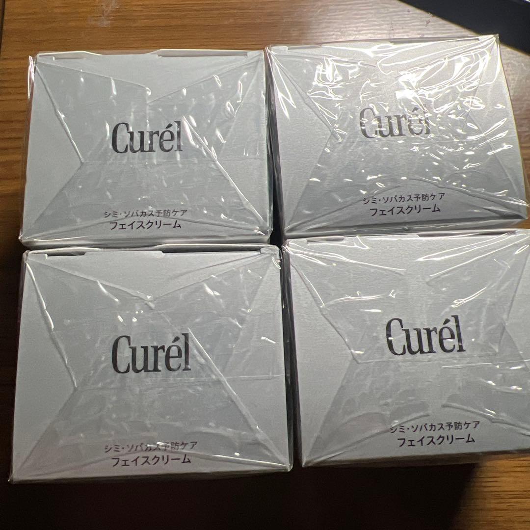 Curél モイスチャーフェイシャルクリーム 4個セット
