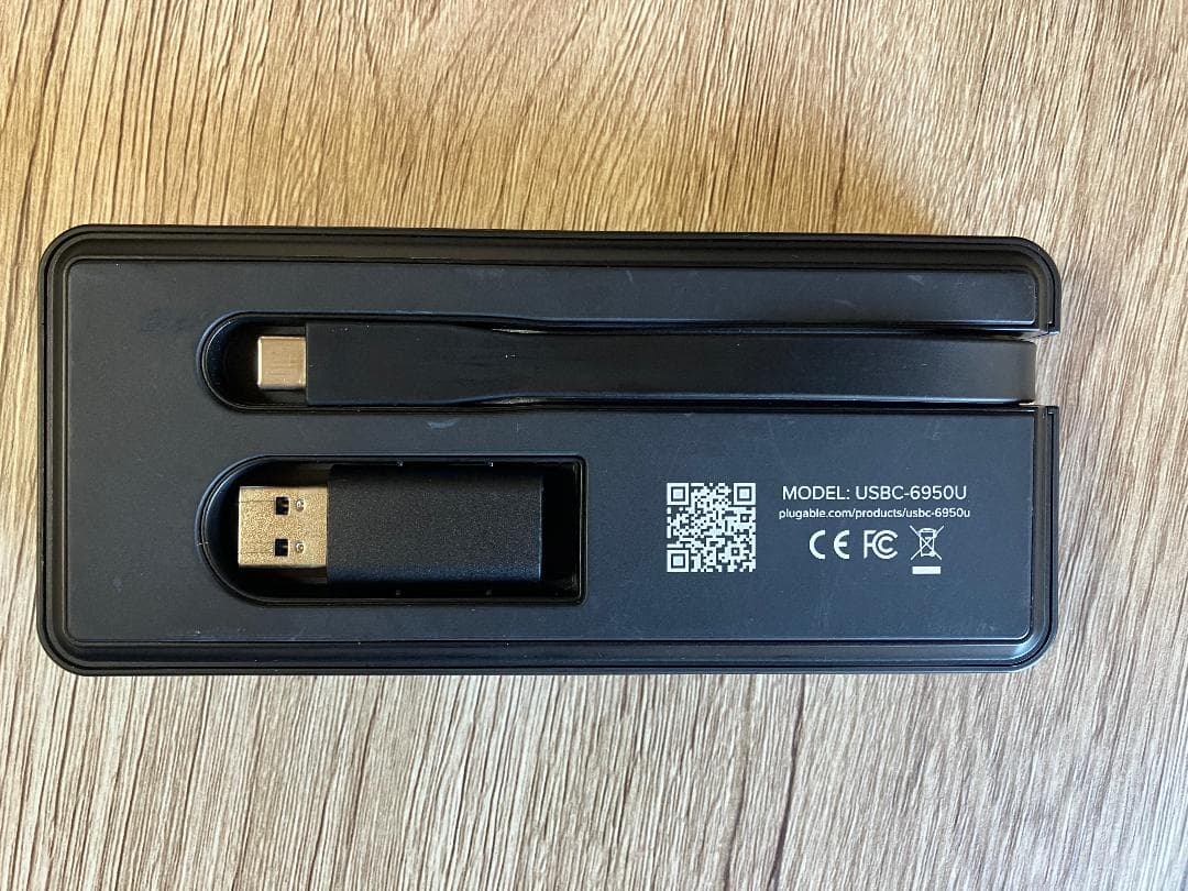 Plugable USBC-6950U 4Kマルチモニタアダプタ USB-C
