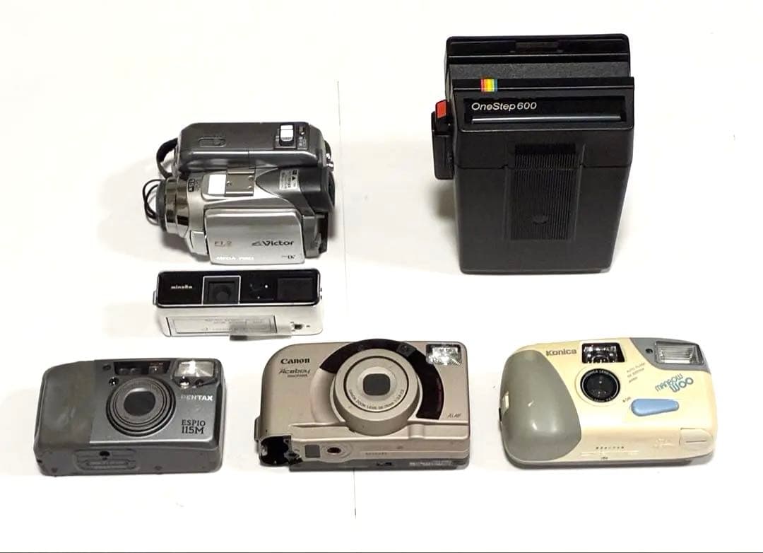 カメラ・ビデオカメラ 6台セット Polaroid OneStep 600含む