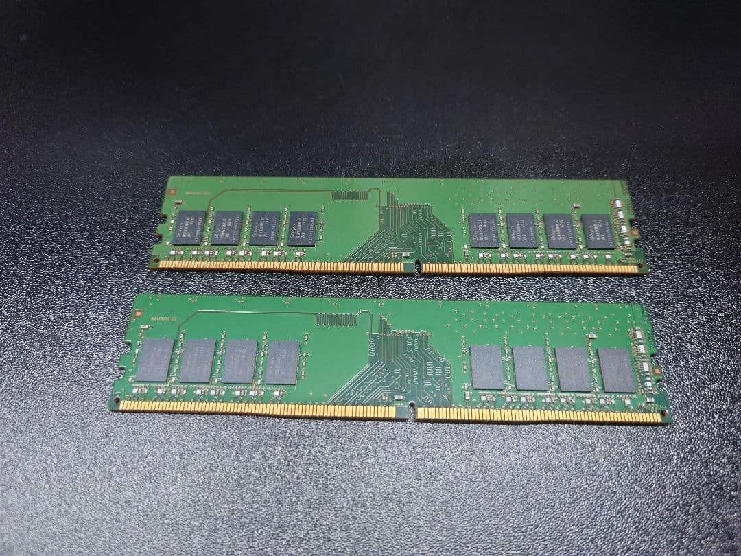 8GB DDR4 メモリ PC4-2666V 2枚16gb