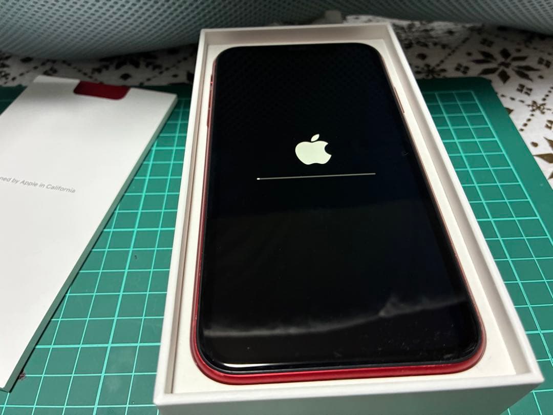 【美品】iPhone XR 64GB レッド　バッテリー交換