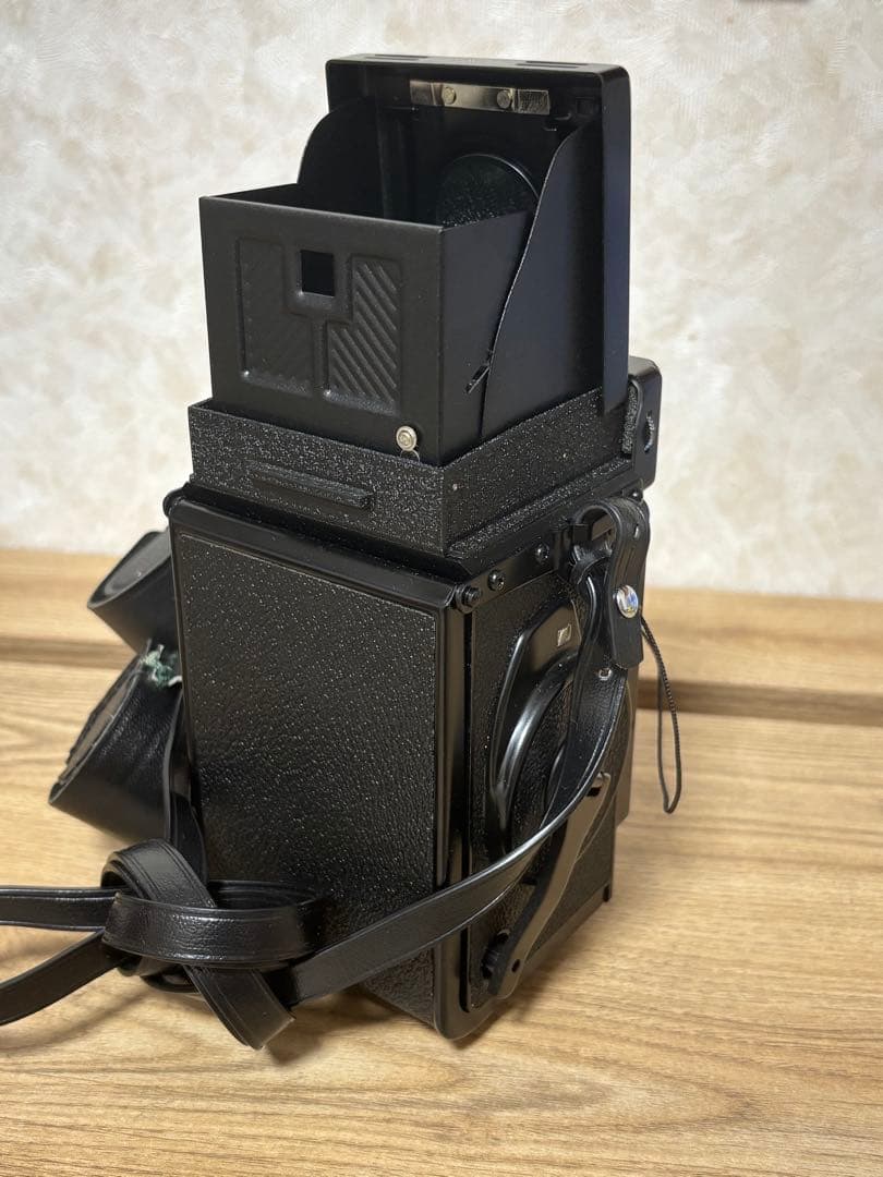 YASHICA Mat-124G Bay-1フィルター　純正レンズフード付き