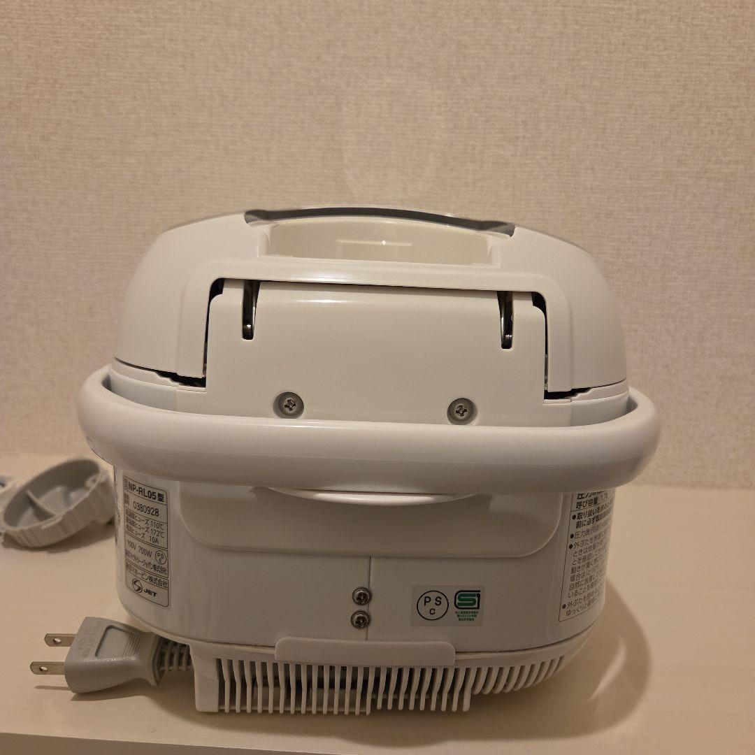 象印 圧力IH炊飯器 極め炊き ホワイト