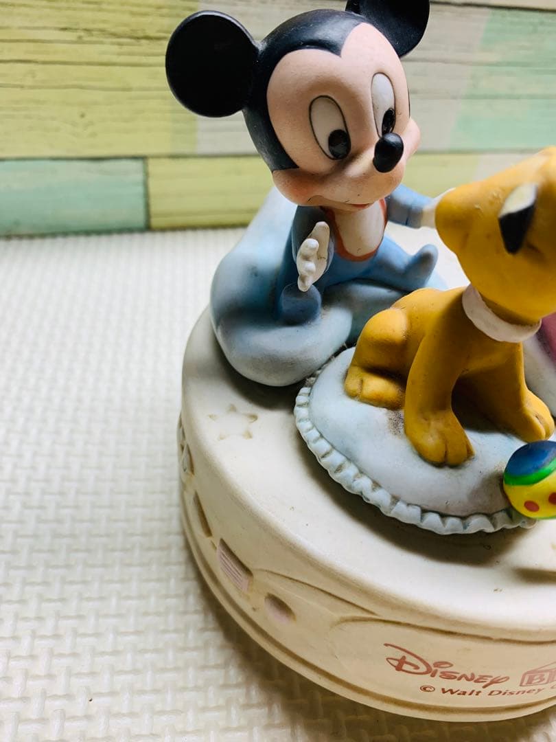 希少品レトロ／DisneyBaby ディズニーベイビーズ／陶器オルゴール