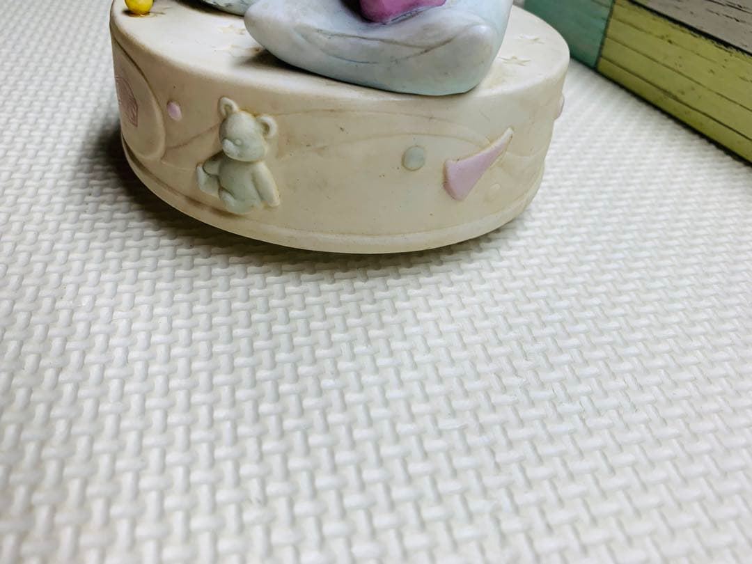 希少品レトロ／DisneyBaby ディズニーベイビーズ／陶器オルゴール