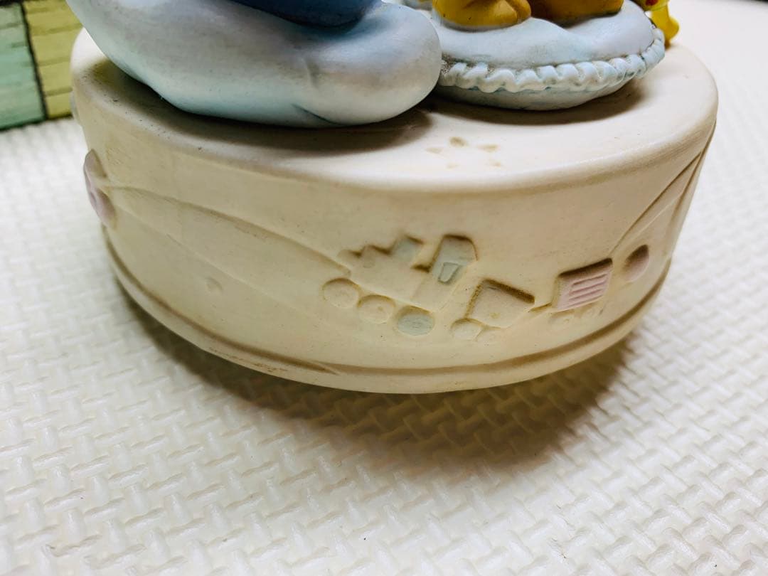 希少品レトロ／DisneyBaby ディズニーベイビーズ／陶器オルゴール
