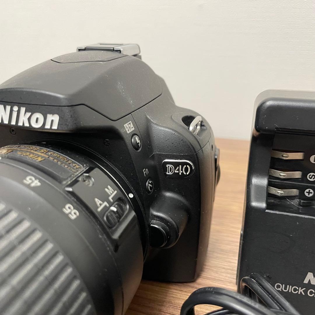 Nikon D40 デジタル一眼レフカメラ 本体とレンズセット