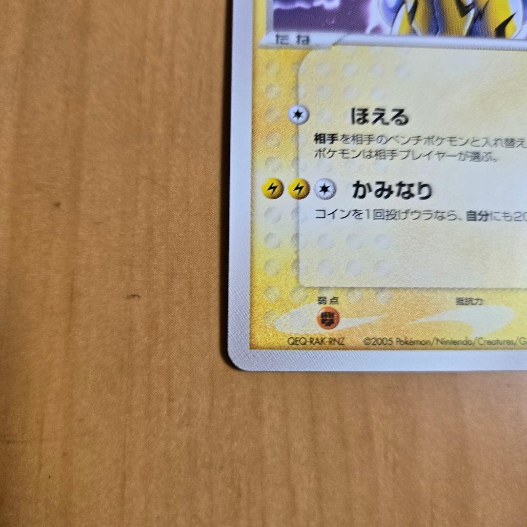 ✨美品✨ライコウ ポケパークプレミアムファイル 005/009