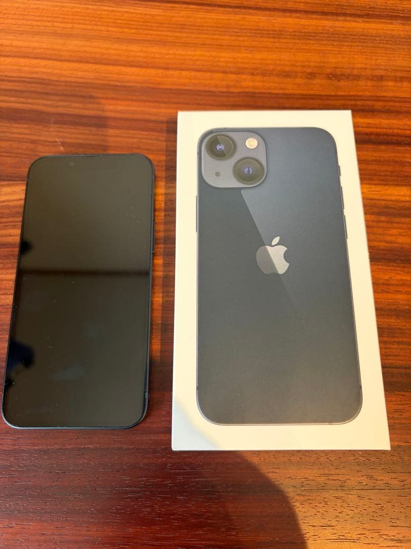【美品】Apple iPhone 13 128GB ミッドナイト　SIMフリー
