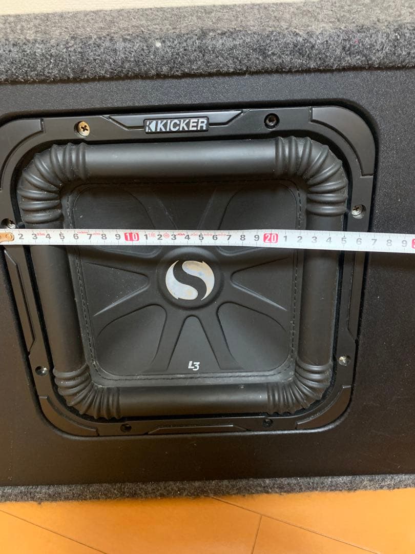 KICKER L3 サブウーファーボックス付き