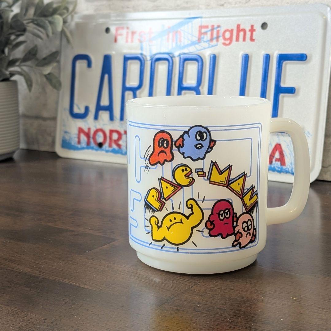 ■美品■グラスベイク パックマン アメリカ製 ビンテージマグ アドマグ #882