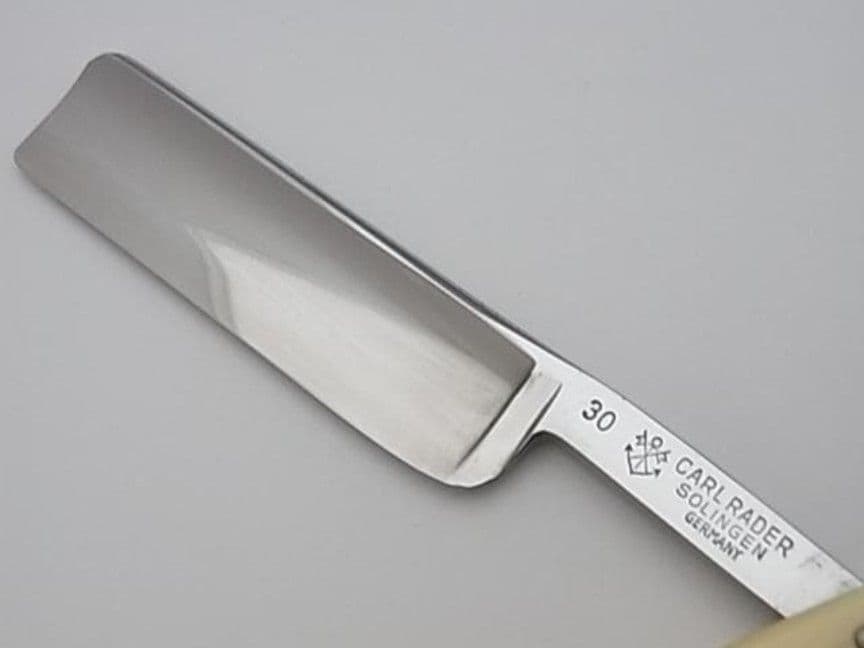 未使用 西洋剃刀 名工 Carl Rader 30 カミソリ かみそり レザー