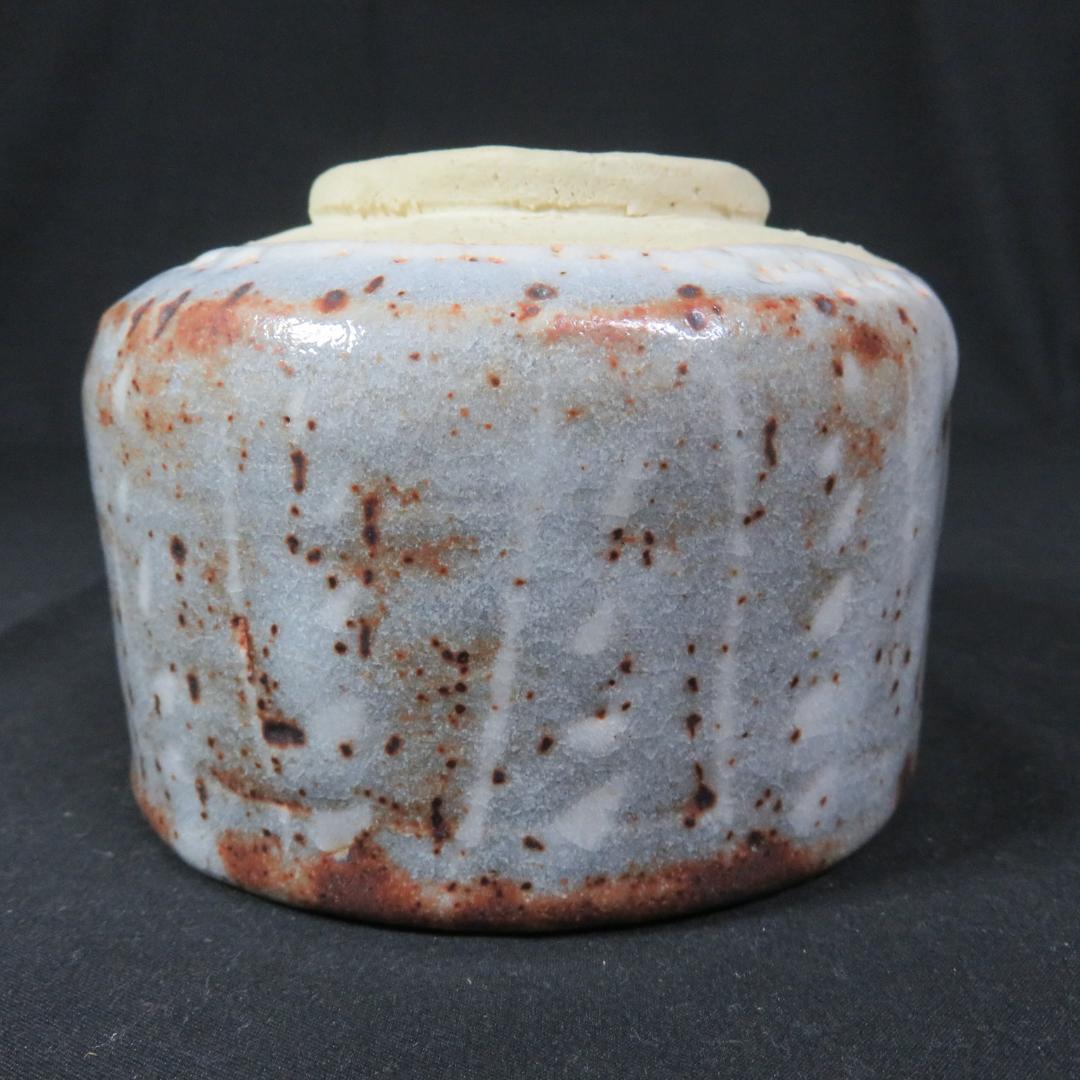 茶碗 加藤順風 志野 鼠志野 木箱 共箱 茶道具 茶器 抹茶碗